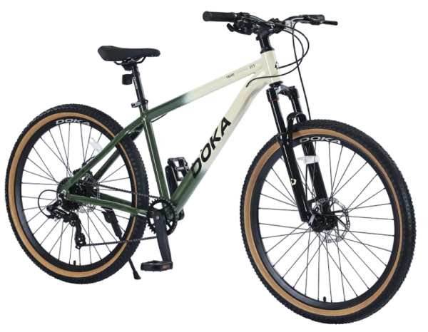 Велосипед DOKA 27,5" ТЕМП (8 ск., рост 15", хард) зеленый