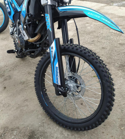 Мотоцикл Кросс Motoland XR 250 LITE (172FMM) (ЭНДУРО) синий *5